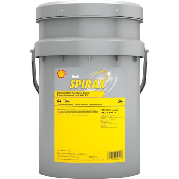 Shell Spirax S4 TXM. Balde 18,9 Litros.